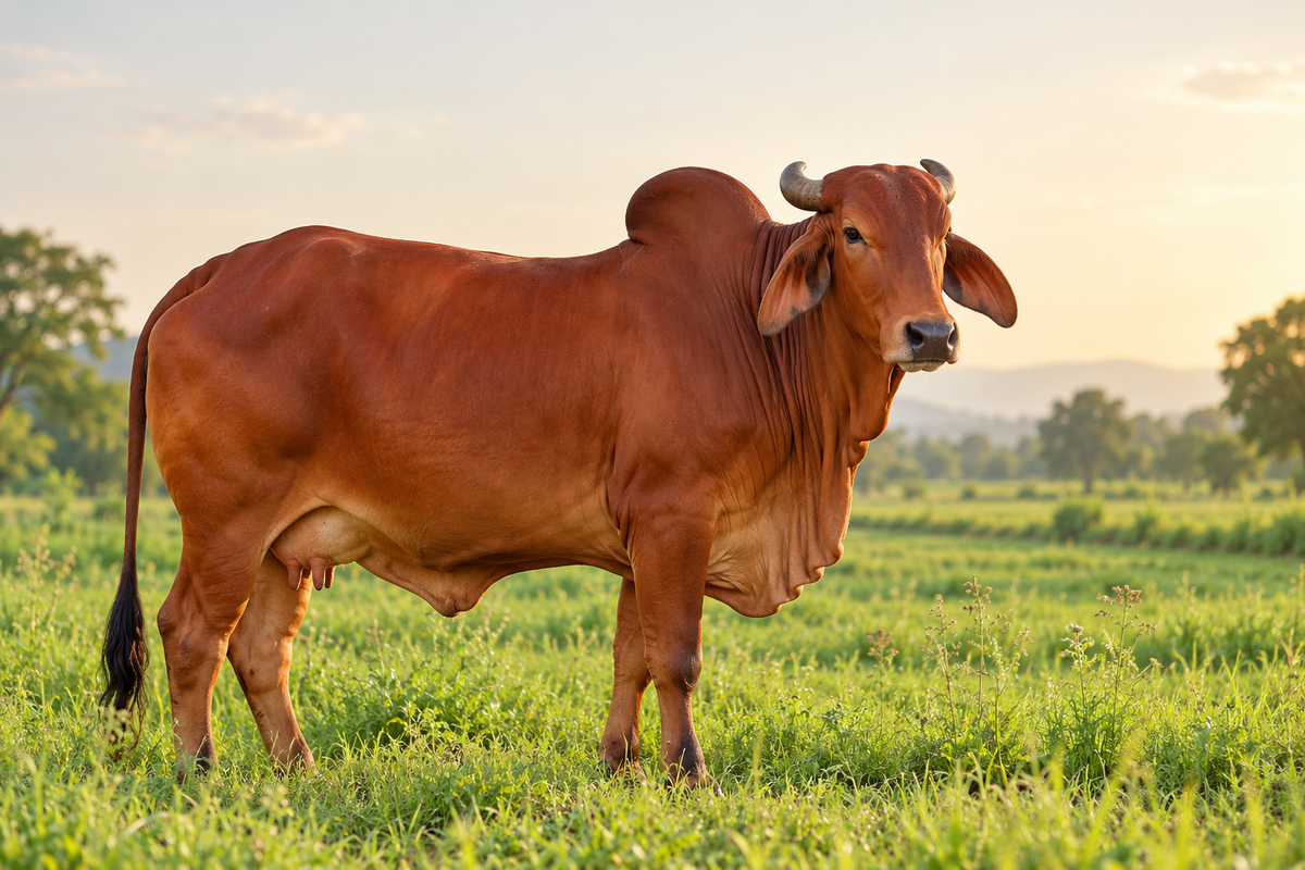 The Red Sindhi Cow and Its A2 Ghee