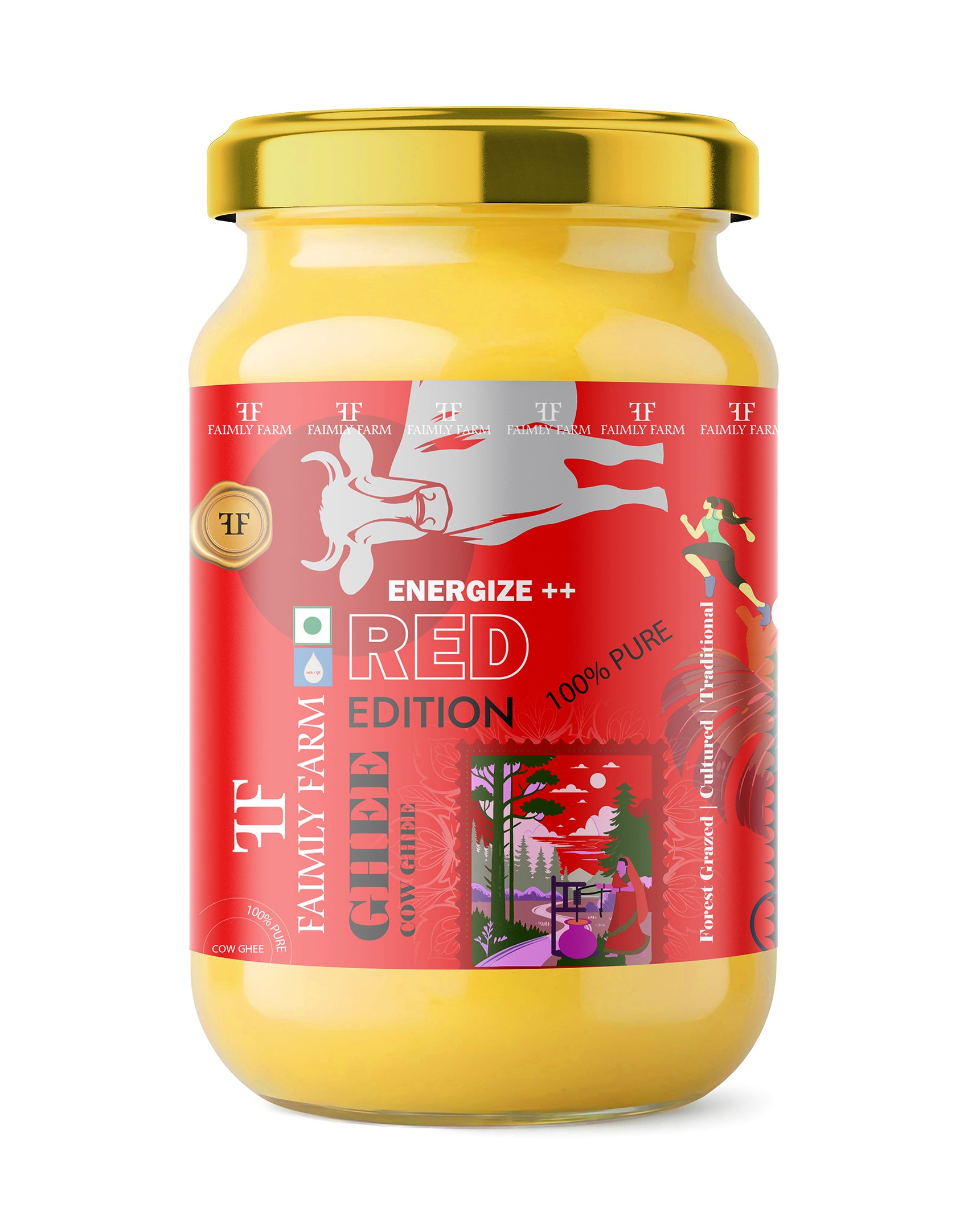 Faimly Farm Red Edition A2 Cow Ghee – A2 Cow Ghee