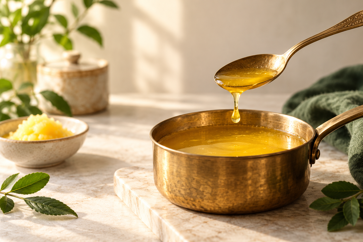 What Gives Ghee Its Aroma and Nutty Flavour?