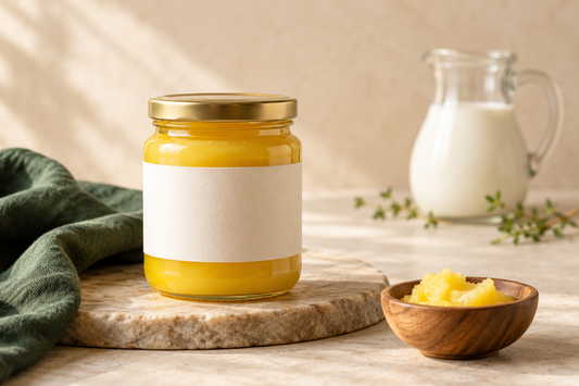 AI-generated illustration: Lactose-Free Ghee Claims: What to Verify on the Pack