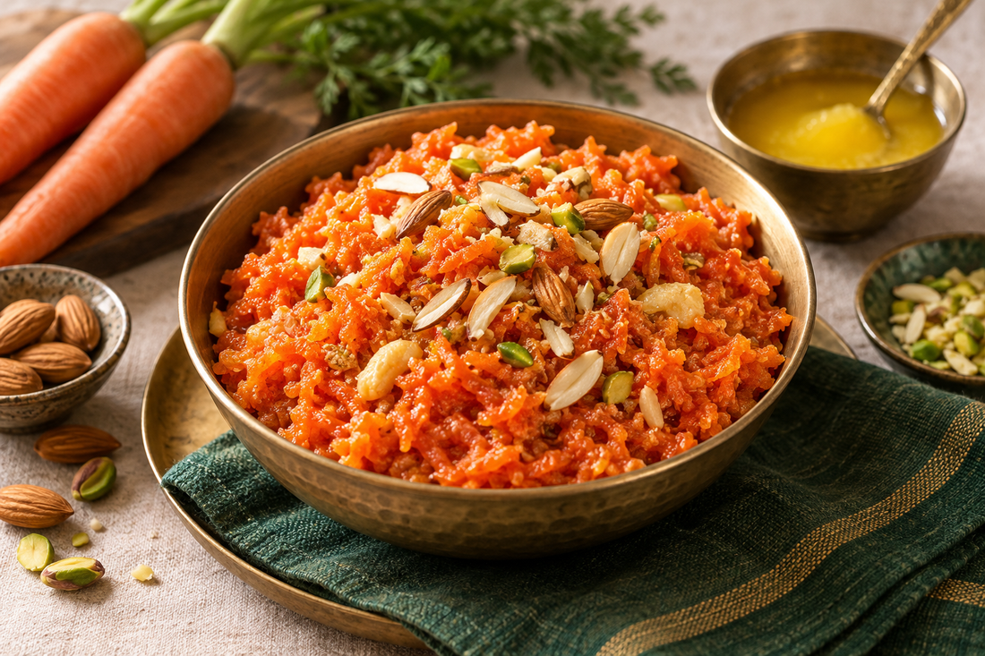 Gajar Halwa Recipe with A2 Ghee (Carrot Halwa)