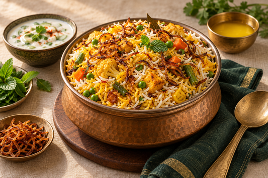 Restaurant-Style Biryani Recipe with A2 Ghee