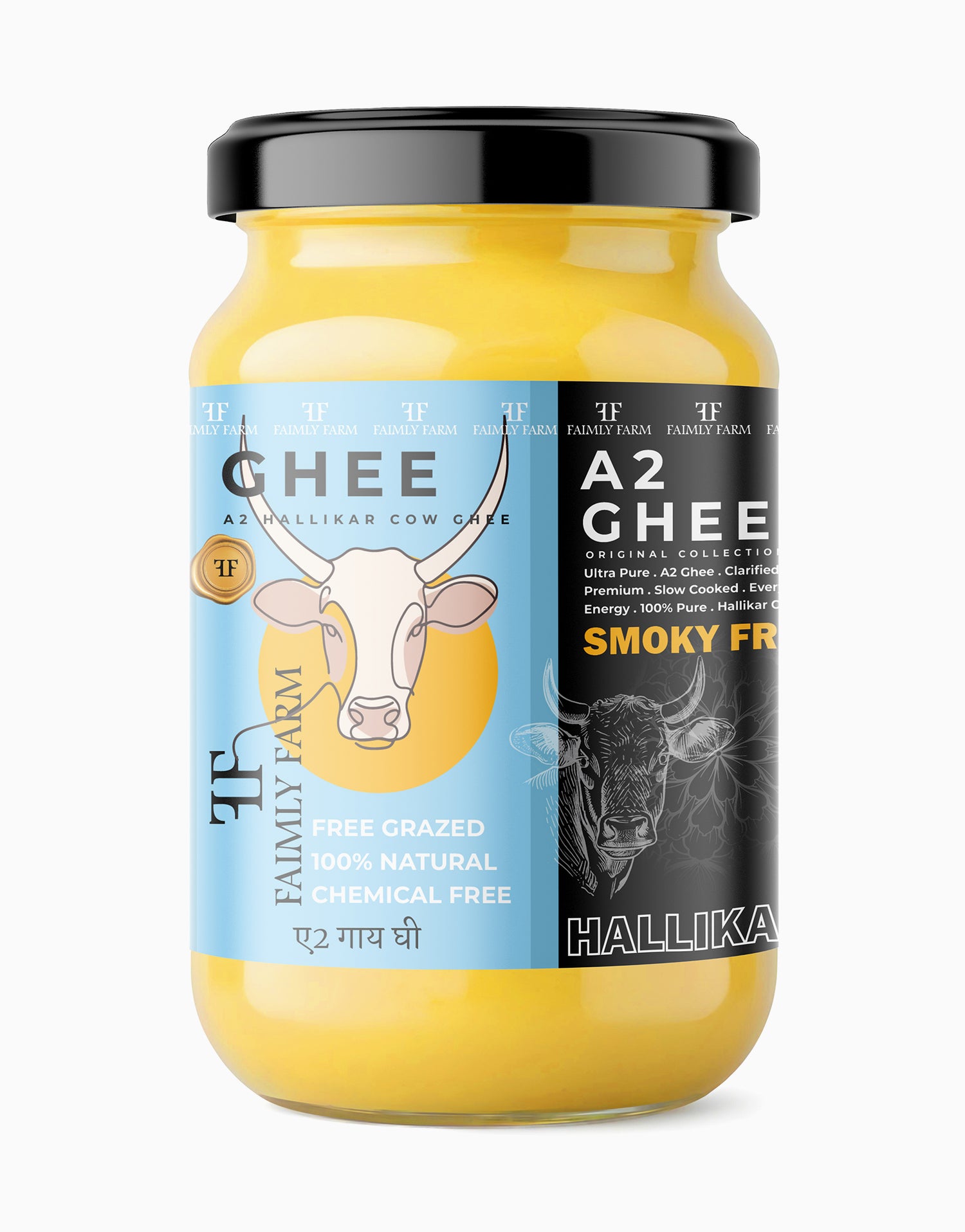 Faimly Farm A2 Hallikar Cow Ghee – A2 Cow Ghee