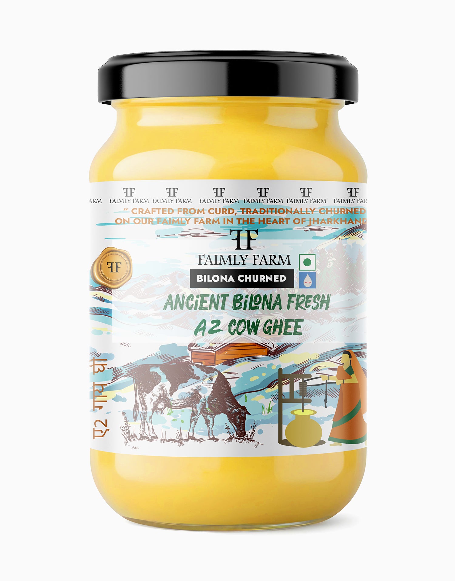 Faimly Farm Ancient Bilona Fresh A2 Cow Ghee – A2 Cow Ghee