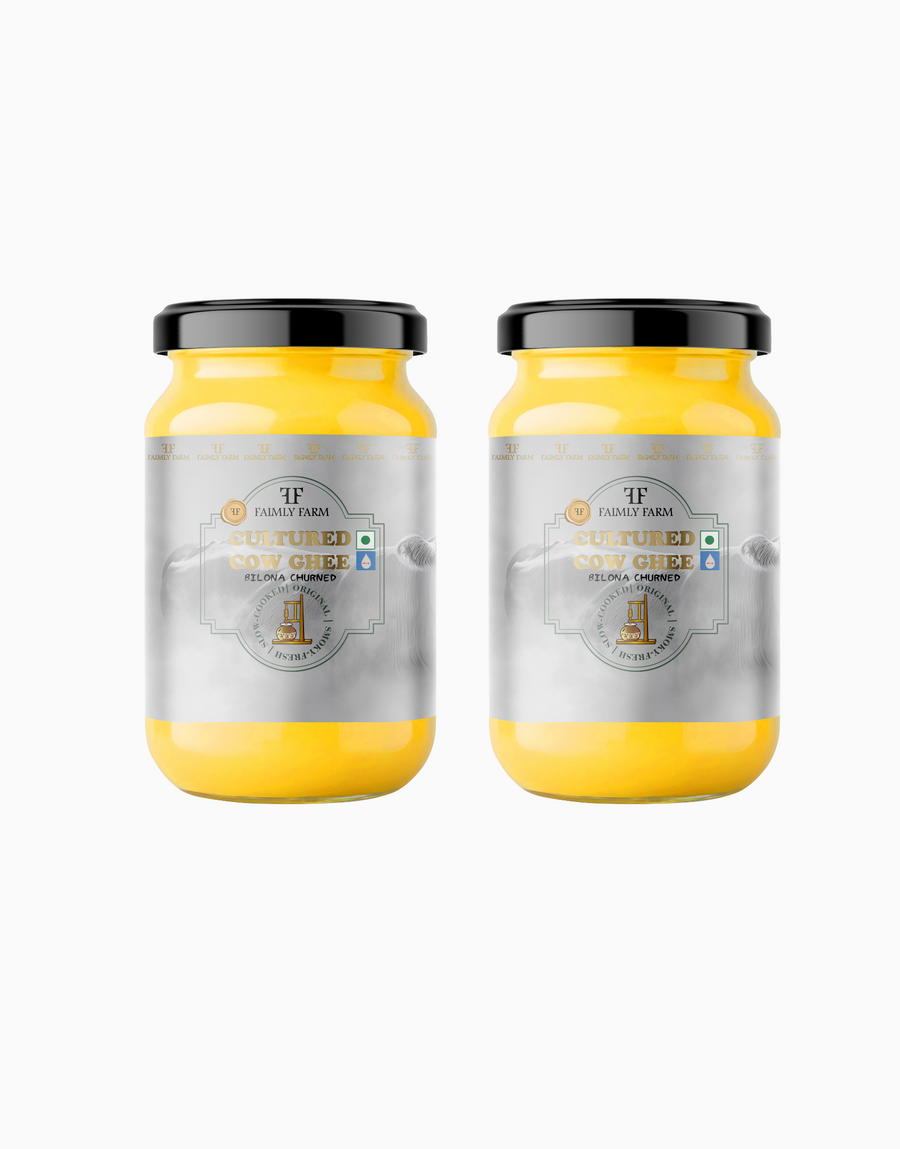 Faimly Farm Cultured Cow Ghee Faimly Combo – Cow Ghee