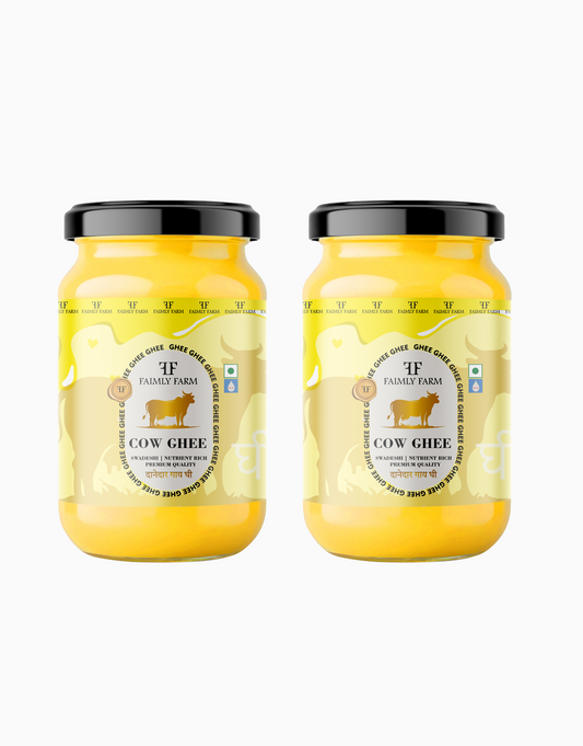 Faimly Farm Danedar Cow Ghee Twin Ghee Pack – Cow Ghee