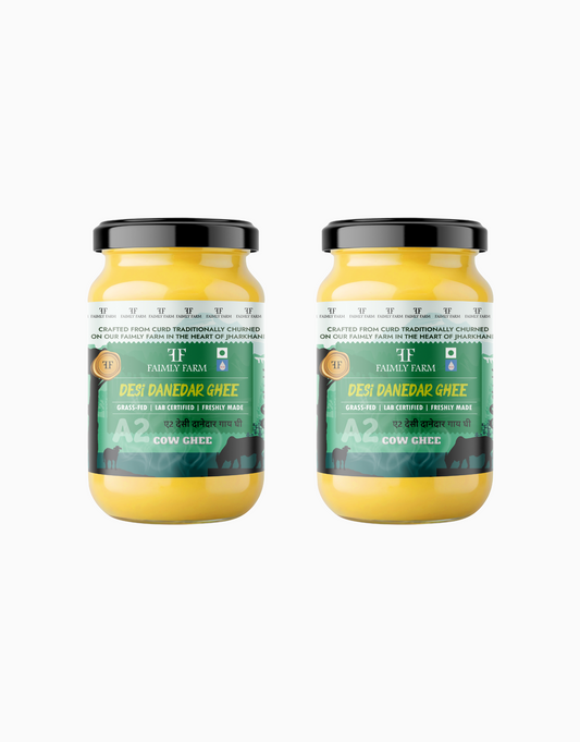 Faimly Farm Farm Fresh A2 Cow Ghee Twin Ghee Pack – A2 Ghee Combo