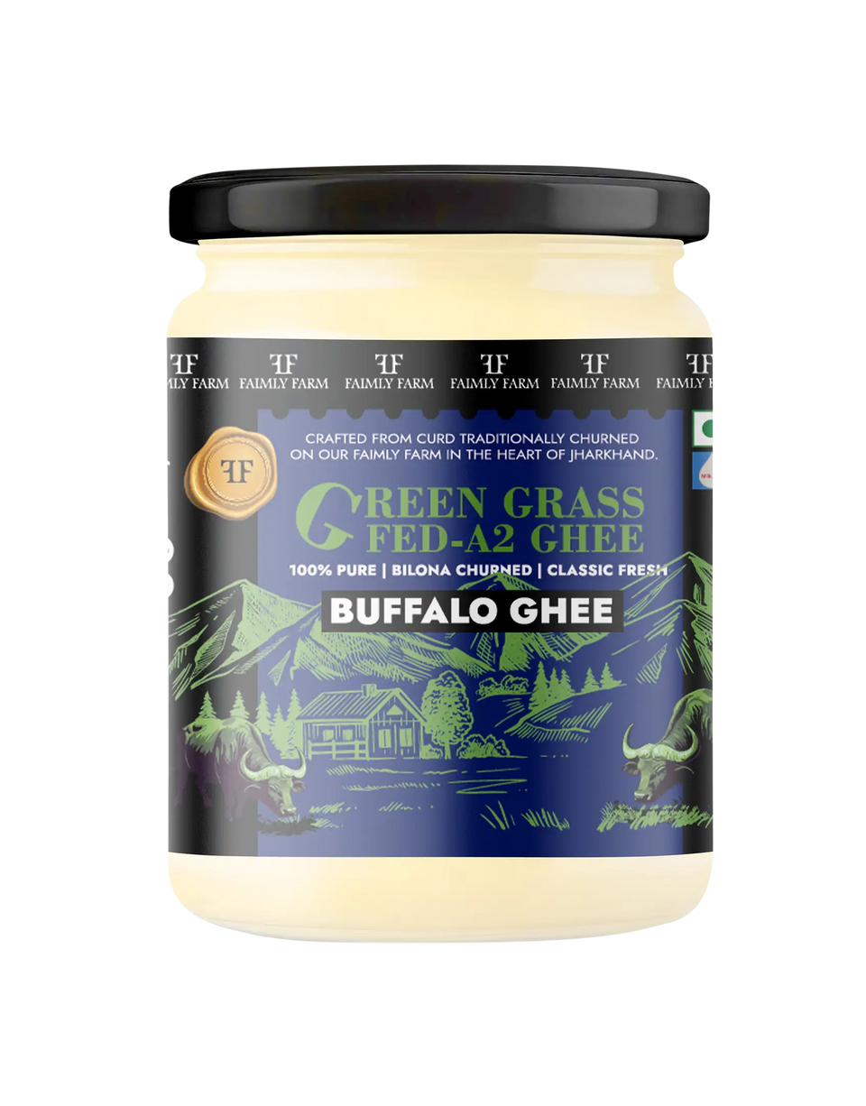 Green Grass-Fed A2 Buffalo Ghee Rs 1 Trial Pack