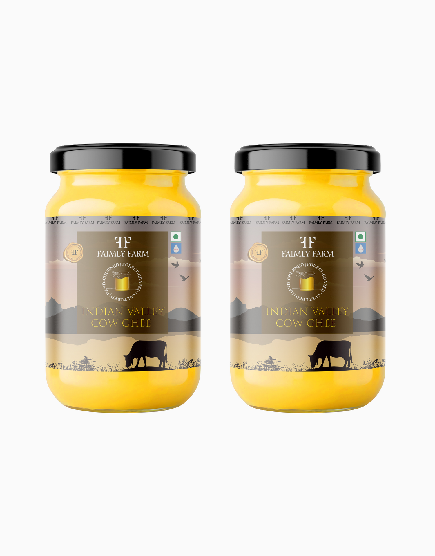 Faimly Farm Indian Valley Cow Ghee Celebration Pack – Cow Ghee