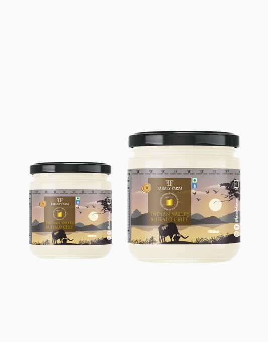 Faimly Farm Indian Valley Cow Ghee Family Value Twin Pack – Buffalo Ghee