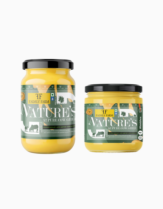 Faimly Farm Nature's Pure A2 Cow Ghee HomeSaver Pack – A2 Ghee Combo