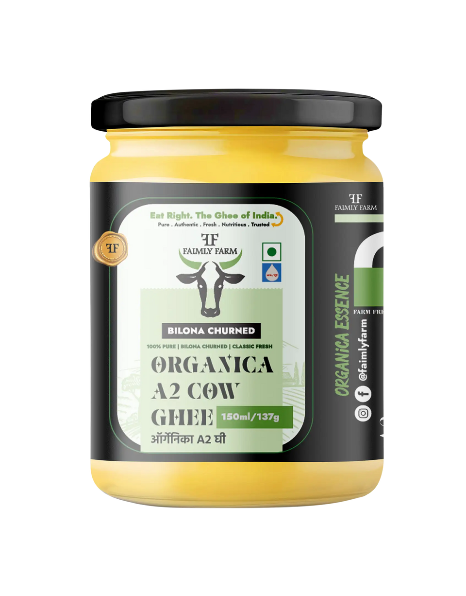 Organica A2 Cow Ghee Bilona Churned Rs 1 Trial Pack