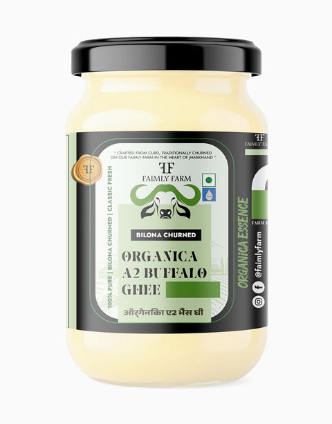 Organica A2 Buffalo Ghee Bilona Churned