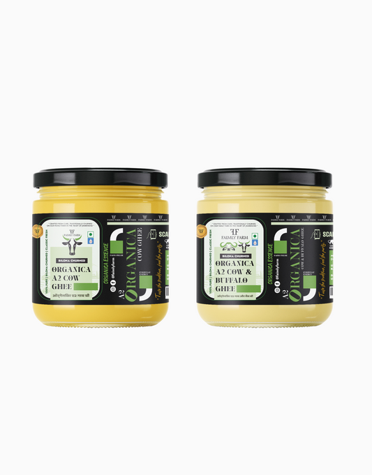 Faimly Farm Organica A2 Ghee Bilona Churned Festive Pack – A2 Ghee Combo