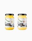 Faimly Farm Pure Cow Ghee Faimly Combo – Cow Ghee, Cow & Buffalo Blend Ghee