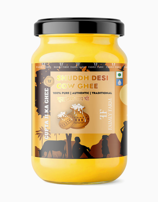 Faimly Farm Shuddh Desi Cow Ghee 100% Pure & Traditionally Crafted – Cow Ghee