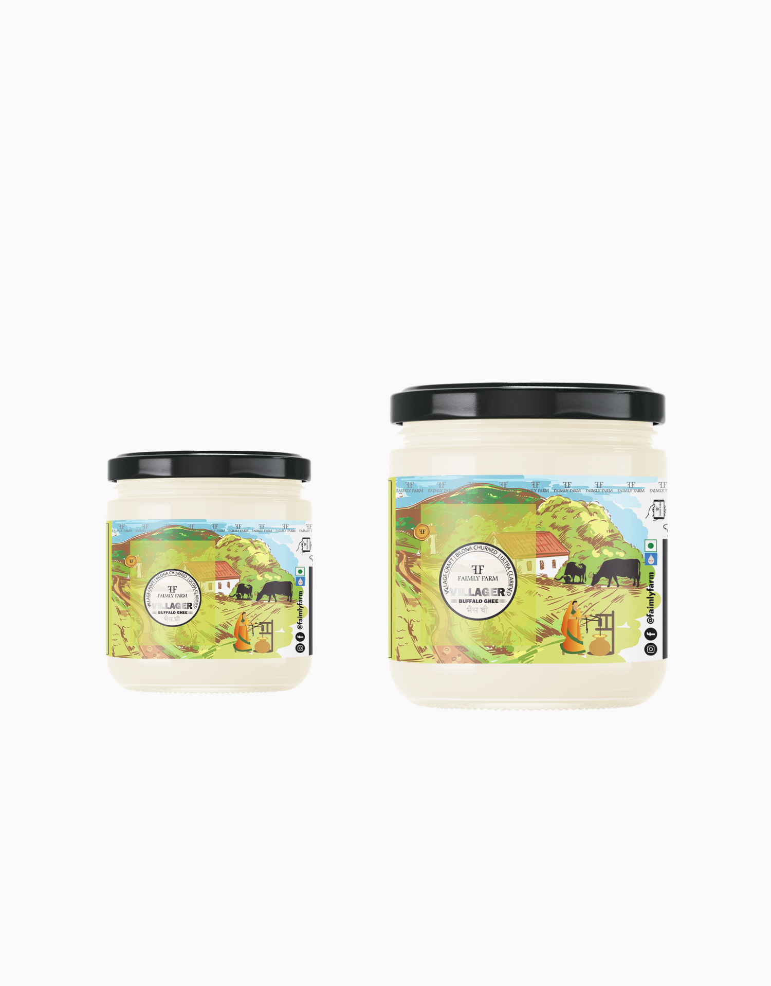 Faimly Farm Villager Cow Ghee HomeSaver Pack – Buffalo Ghee