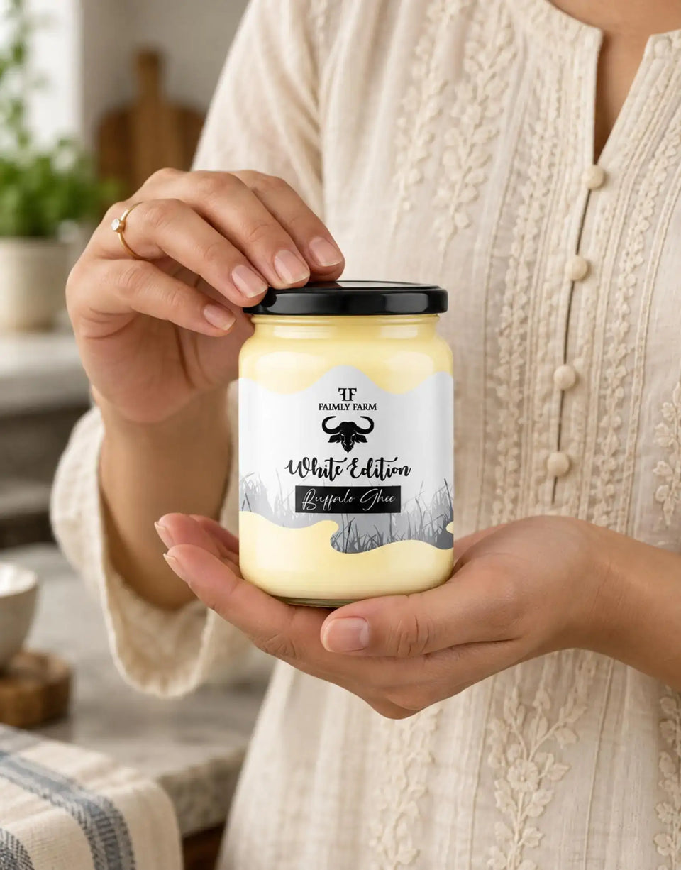 White Edition A2 Buffalo Ghee Freshly Churned with Pure Essence Rs 1 Trial Pack